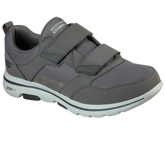 Zapatillas Para Caminar Skechers Hombre - GOwalk 5 Kaki BICEJ2360